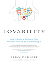 Cover image for Lovability